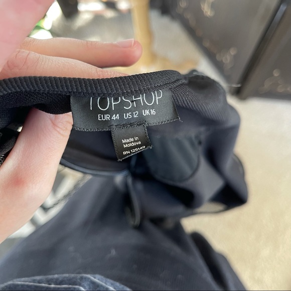 Topshop Black Cocktail Dress - Picture 13 of 13